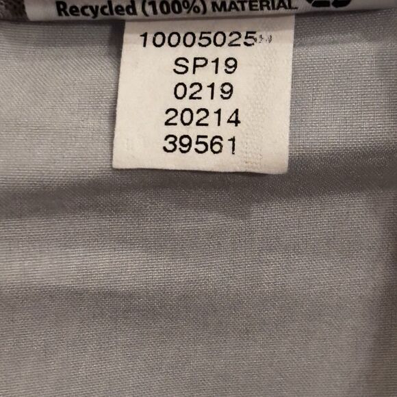 Greg Norman Golf Shorts Men’s 38 White & Light Blue Diagonal Graduated Stripes - Picture 8 of 8